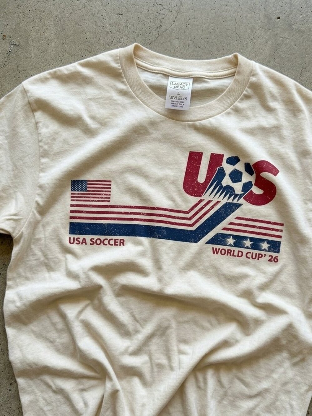 USA Soccer World Vintage Shirt